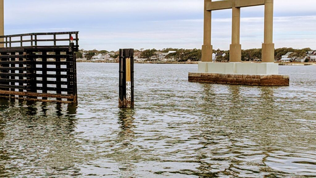 Air Draft Gauge Atlantic Beach Bridge