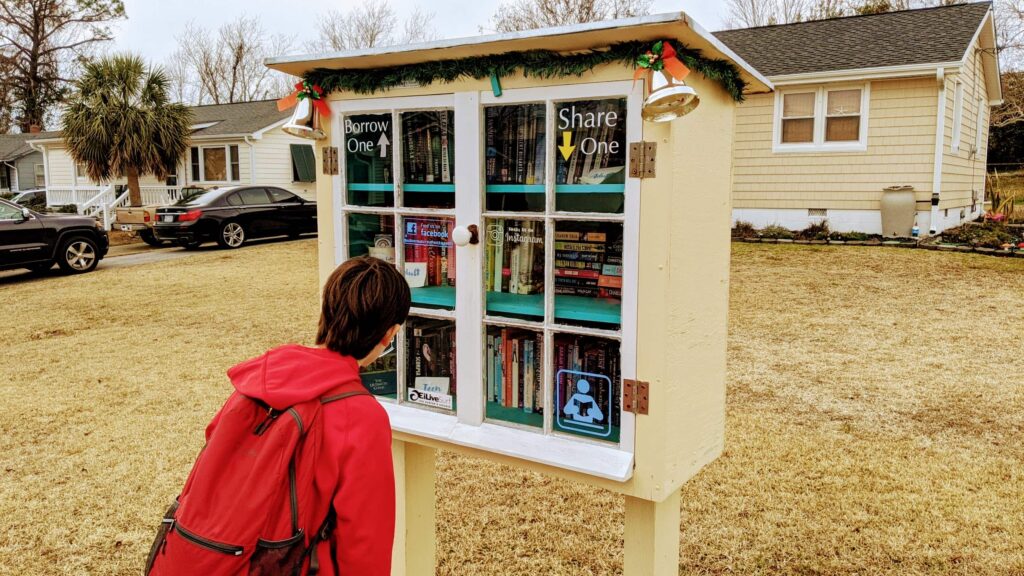 Biggest Little Library in Swansboro